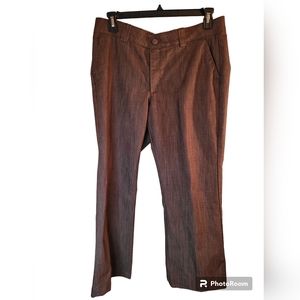 Lee Womens Platinum Label Classic Fit Straight Leg Jeans brown 14 short